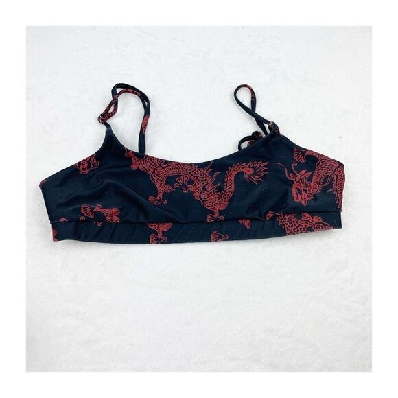 BUY 1 GET 1 FREE black and red dragon bra medium - Picture 4 of 10
